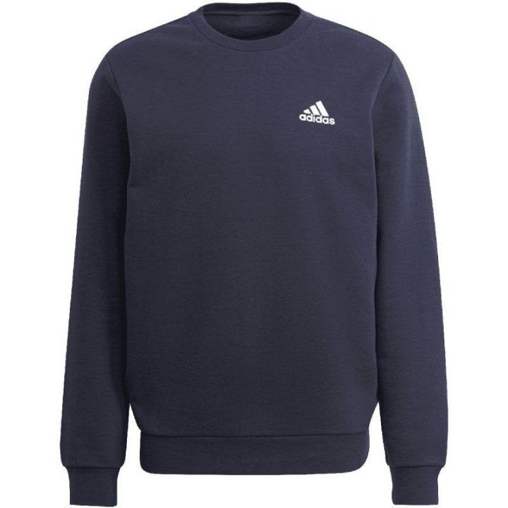 Vyriškas džemperis adidas Essentials Fleece, tamsiai mėlynas