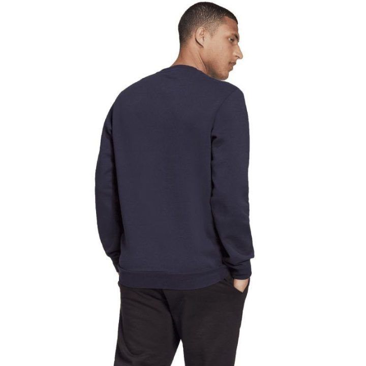 Vyriškas džemperis adidas Essentials Fleece, tamsiai mėlynas