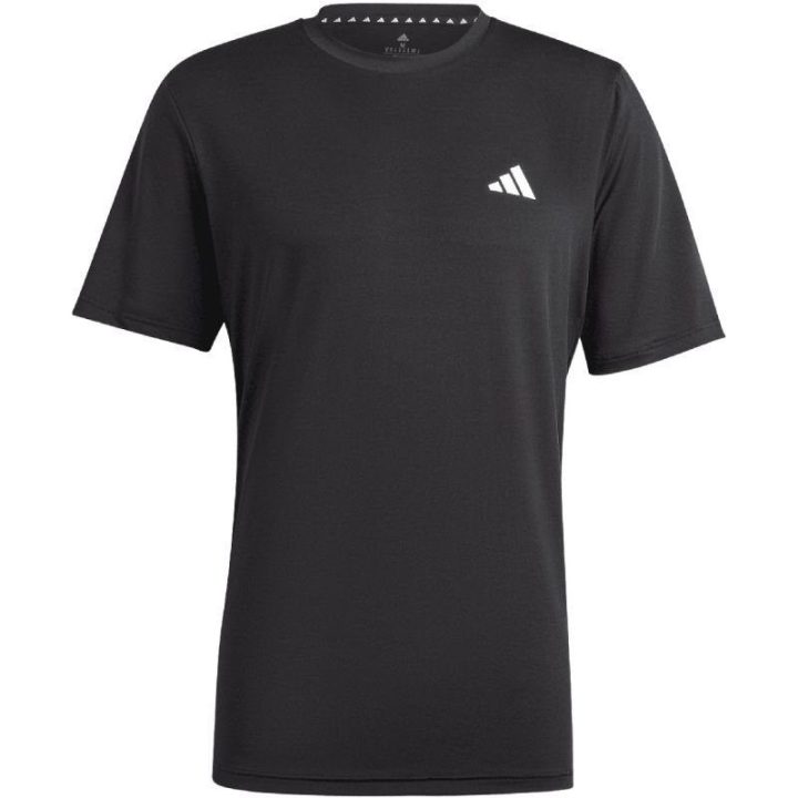 Vyriški marškinėliai adidas Train Essentials Stretch Training, juodi