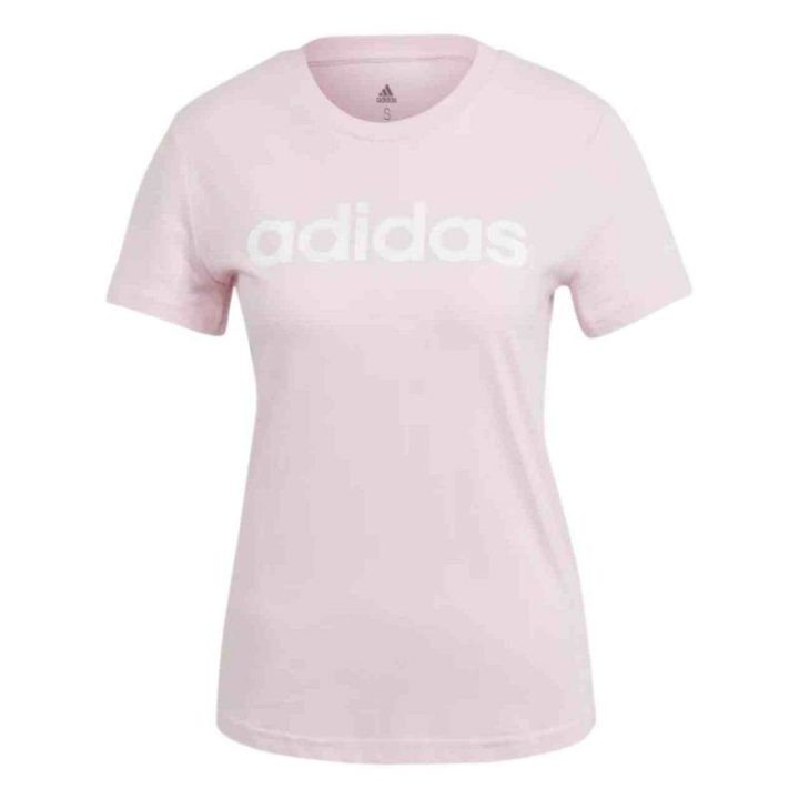 Moteriški marškinėliai adidas Essentials, rožiniai