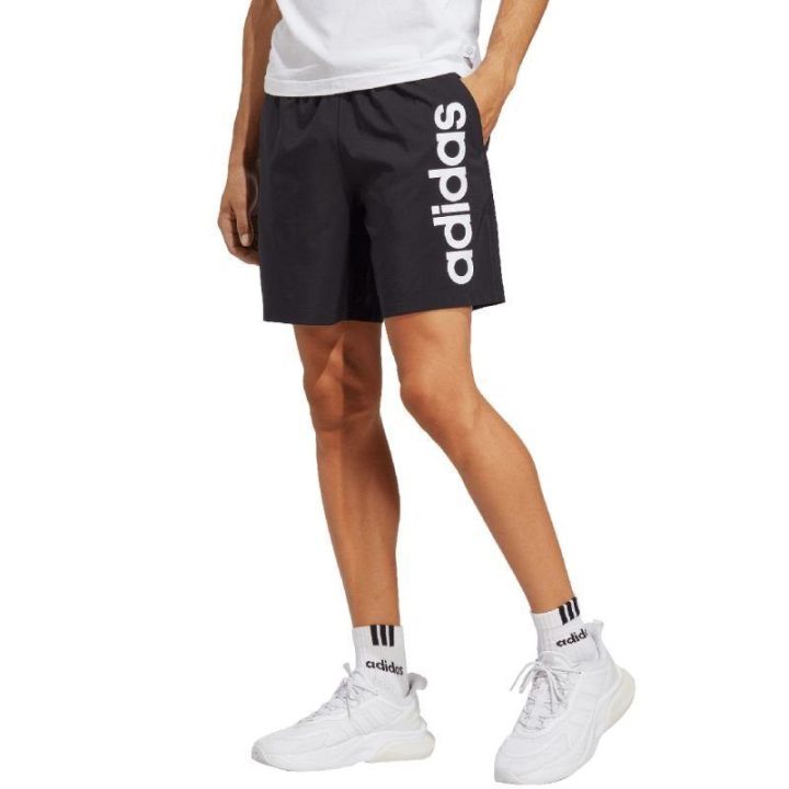 Vyriški treniruočių šortai adidas Chelsea Linear Logo, juodi