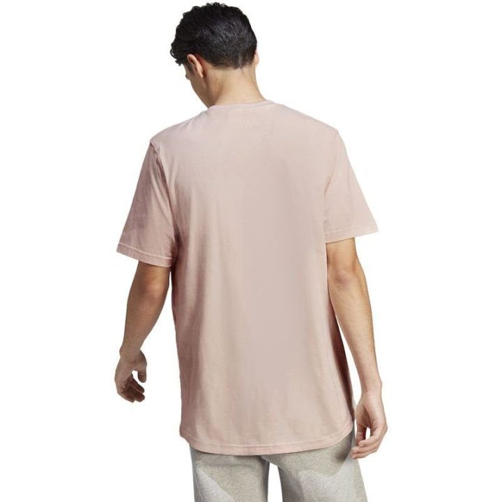 Vyriški medvilniniai marškinėliai adidas All SZN, rožiniai