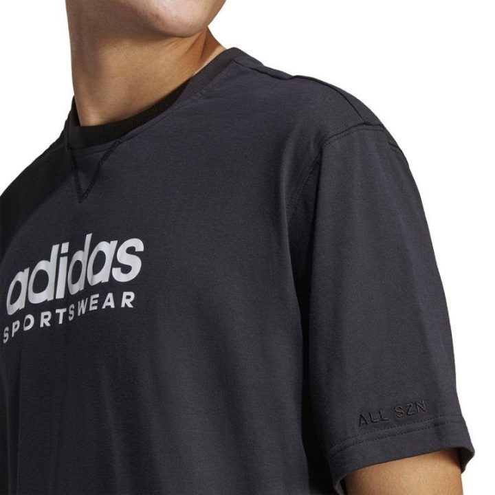Vyriški medvilniniai marškinėliai adidas All SZN Graphic, juodi