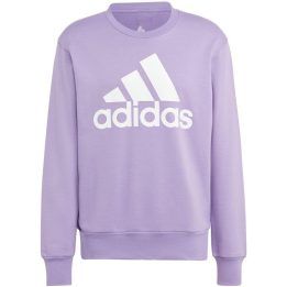 Vyriškas medvilninis džemperis adidas Essentials, violetinis