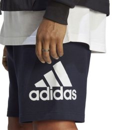 Vyriški šortai adidas Essentials Big Logo, tamsiai mėlyni