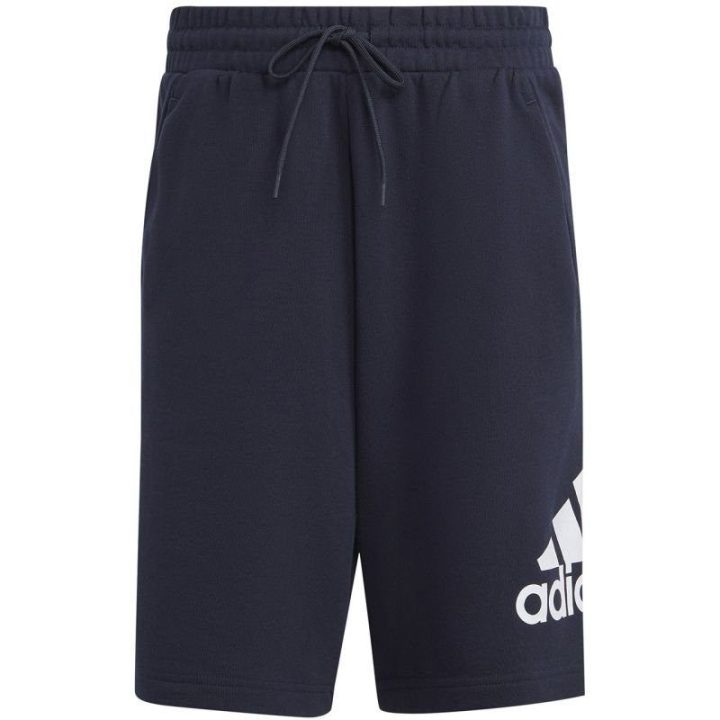 Vyriški šortai adidas Essentials Big Logo, tamsiai mėlyni