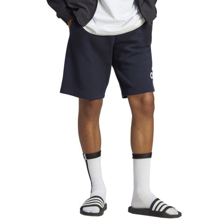Vyriški šortai adidas Essentials Big Logo, tamsiai mėlyni