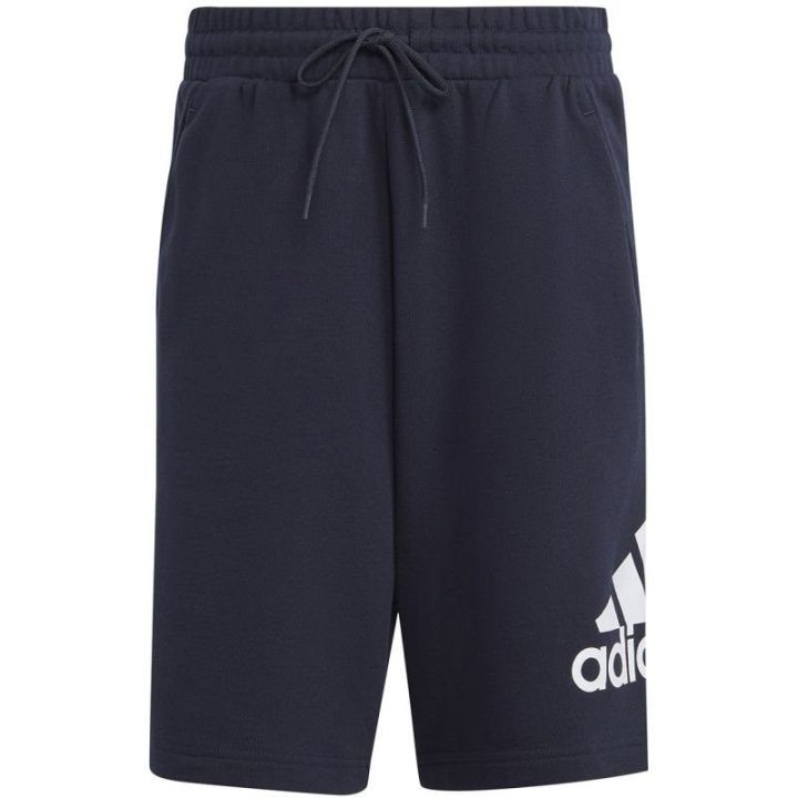 Vyriški šortai adidas Essentials Big Logo, tamsiai mėlyni