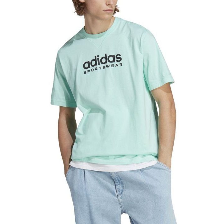 Vyriški marškinėliai adidas All SZN Graphic Tee, mėtų