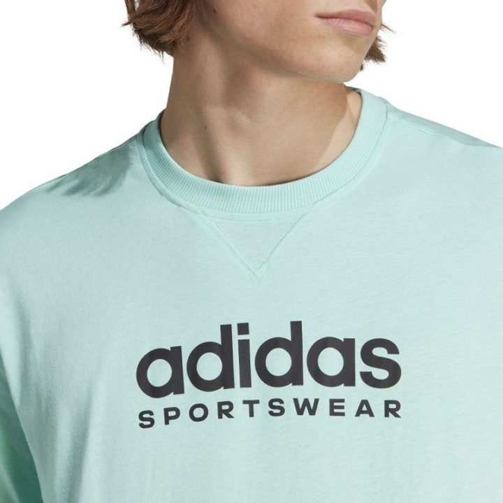 Vyriški marškinėliai adidas All SZN Graphic Tee, mėtų
