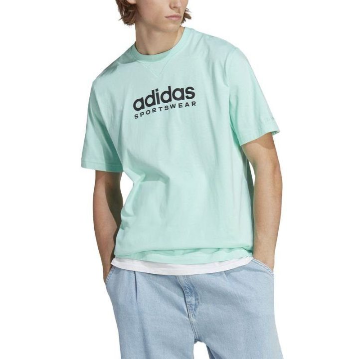 Vyriški marškinėliai adidas All SZN Graphic Tee, mėtų