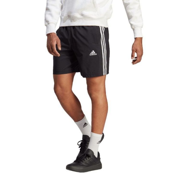 Vyriški treniruočių šortai adidas Aeroready 3-Stripes, juodi