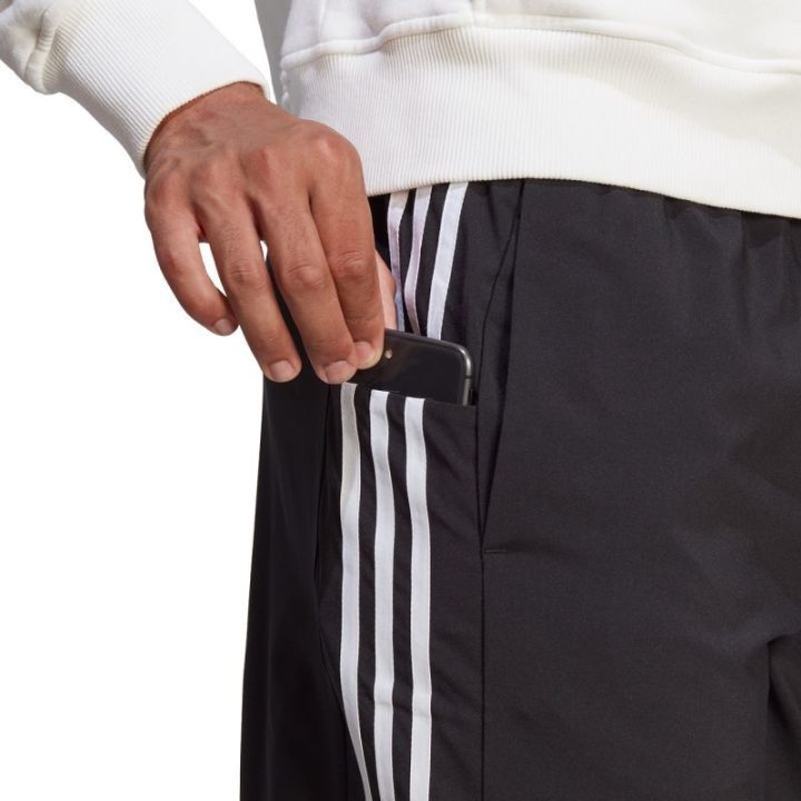 Vyriški treniruočių šortai adidas Aeroready 3-Stripes, juodi