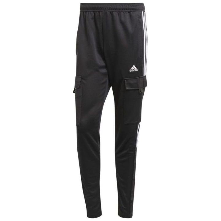 Vyriškos kargo sportinės kelnės adidas Tiro, juodos