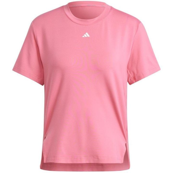 Moteriški treniruočių marškinėliai adidas Versatile Tee, rožiniai