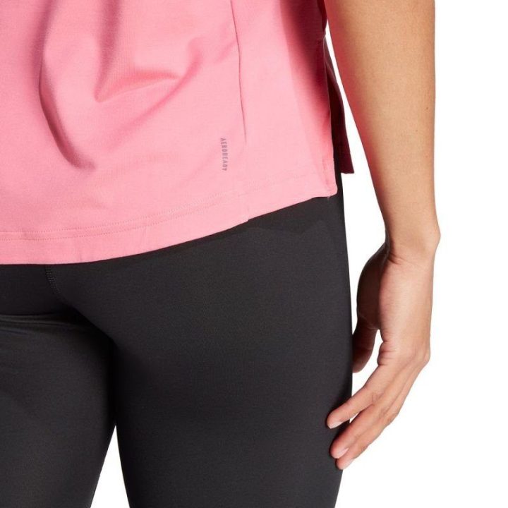 Moteriški treniruočių marškinėliai adidas Versatile Tee, rožiniai