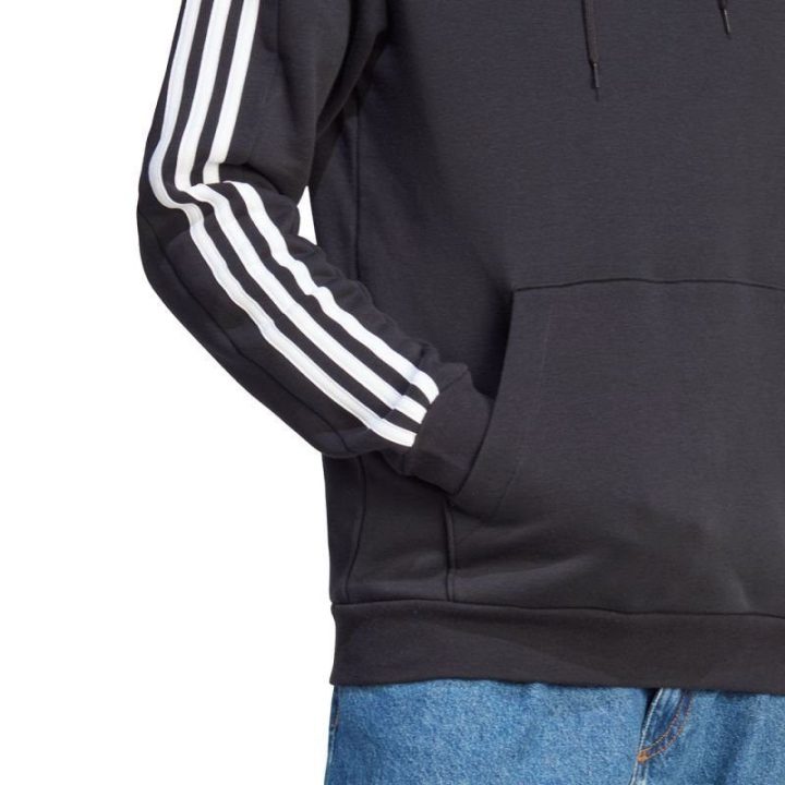 Vyriškas džemperis su gobtuvu adidas Essentials, juodas