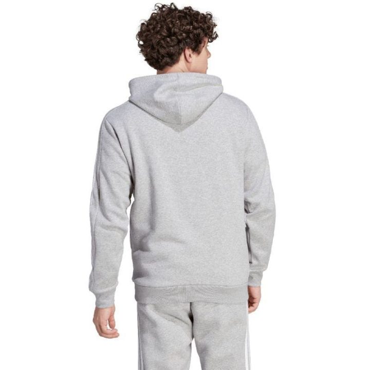 Vyriškas džemperis su gobtuvu adidas Essentials, pilkas