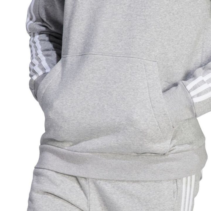 Vyriškas džemperis su gobtuvu adidas Essentials, pilkas