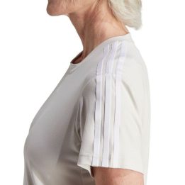 Moteriški treniruočių marškinėliai adidas Aeroready, ekru