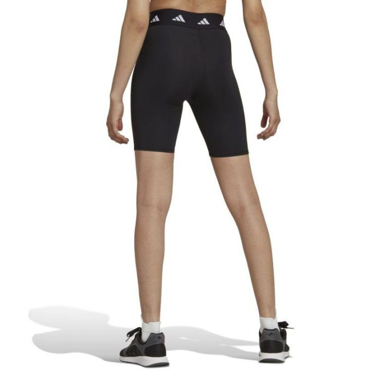 Moteriški treniruočių šortai adidas Techfit Bike, juodi