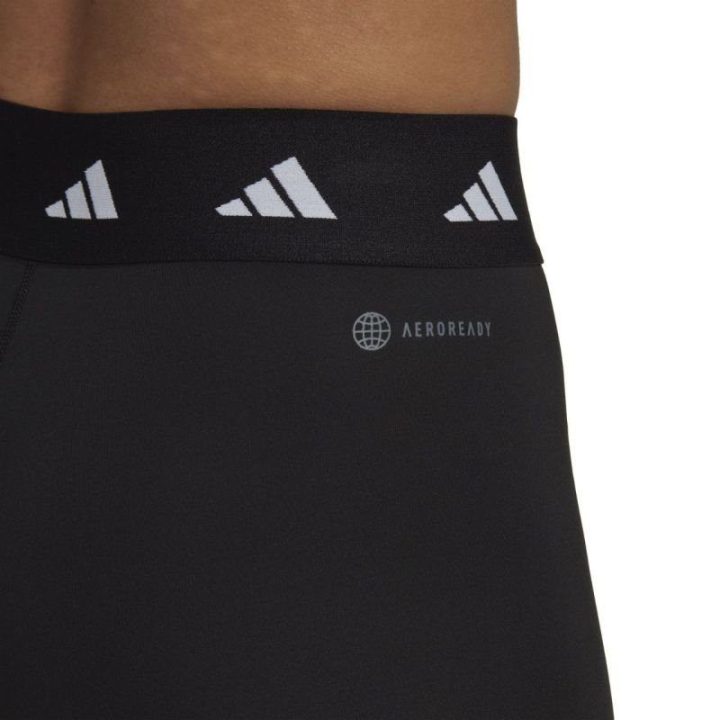 Moteriški treniruočių šortai adidas Techfit Bike, juodi