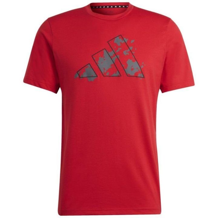 Vyriški marškinėliai adidas Train Essentials, raudoni