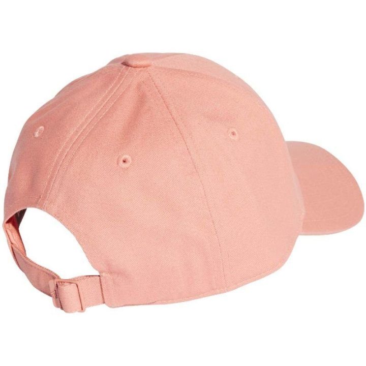 Medvilninė kepurė su snapeliu adidas Big Tonal Logo Baseball, oranžinė