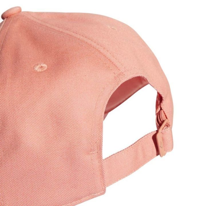 Medvilninė kepurė su snapeliu adidas Big Tonal Logo Baseball, oranžinė