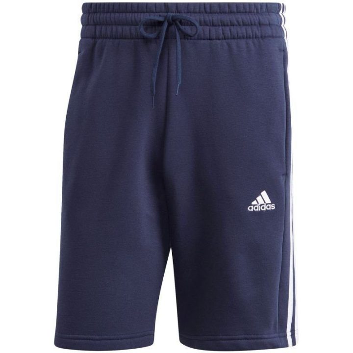 Vyriški šortai adidas Essentials 3-Stripes, tamsiai mėlyni