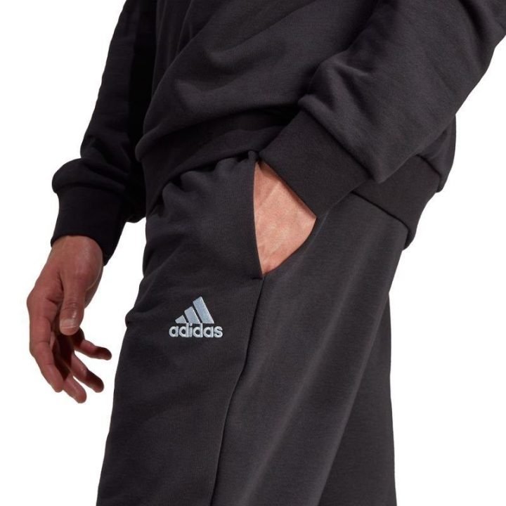 Vyriškas medvilninis sportinis kostiumas adidas Big Logo, juodas