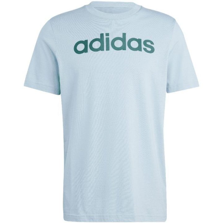 Vyriški medvilniniai marškinėliai adidas Essentials, mėlyni