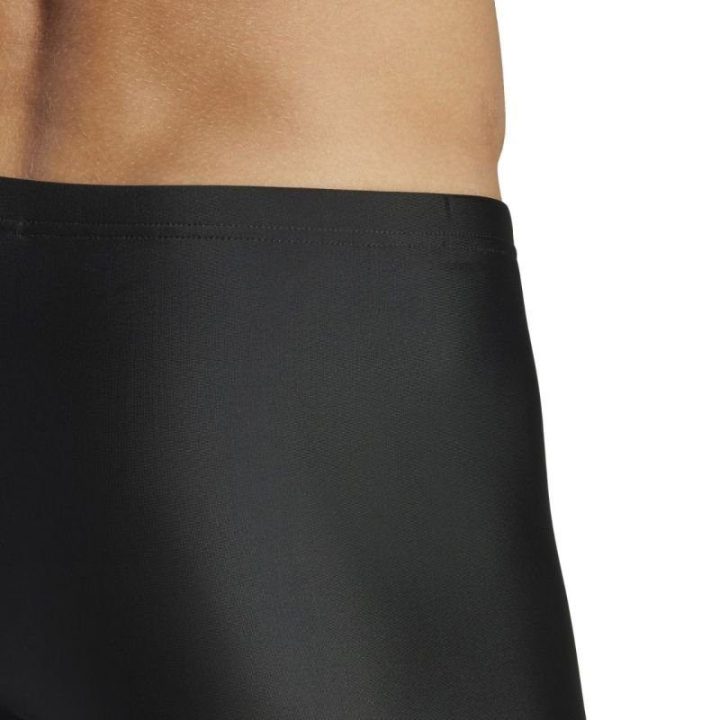 Vyriški prigludusio kirpimo maudymosi šortai adidas Solid, juodi