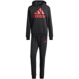 Vyriškas sportinis kostiumas adidas Big Logo Terry, juodas
