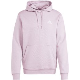 Vyriškas džemperis su gobtuvu adidas Essentials Fleece, violetinis