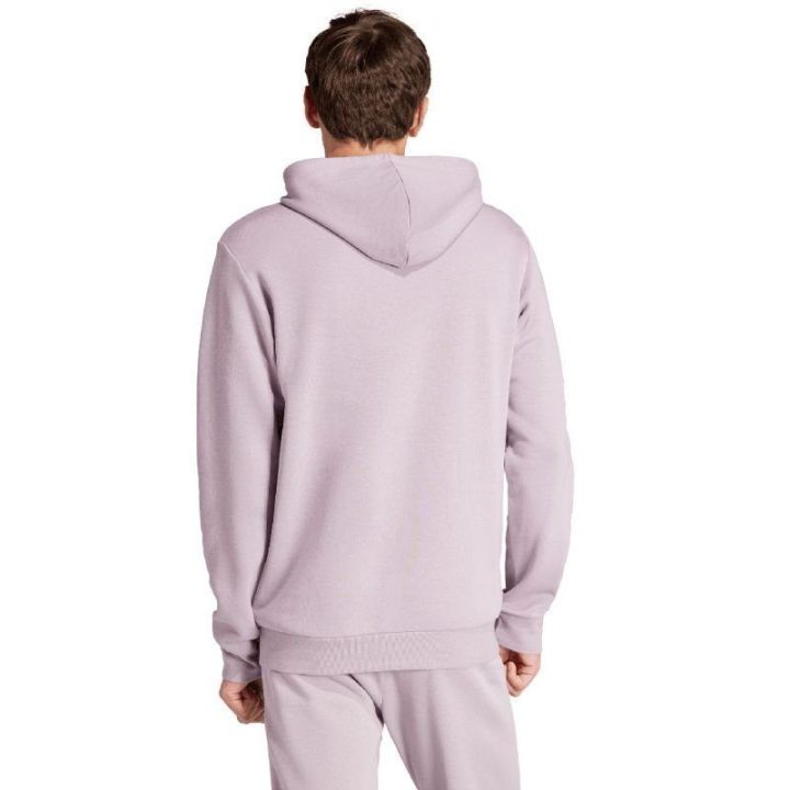 Vyriškas džemperis su gobtuvu adidas Essentials Fleece, violetinis