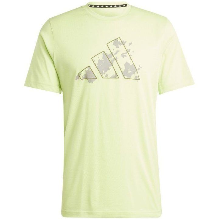 Vyriški marškinėliai su medvilne adidas Trail Essentials, žali