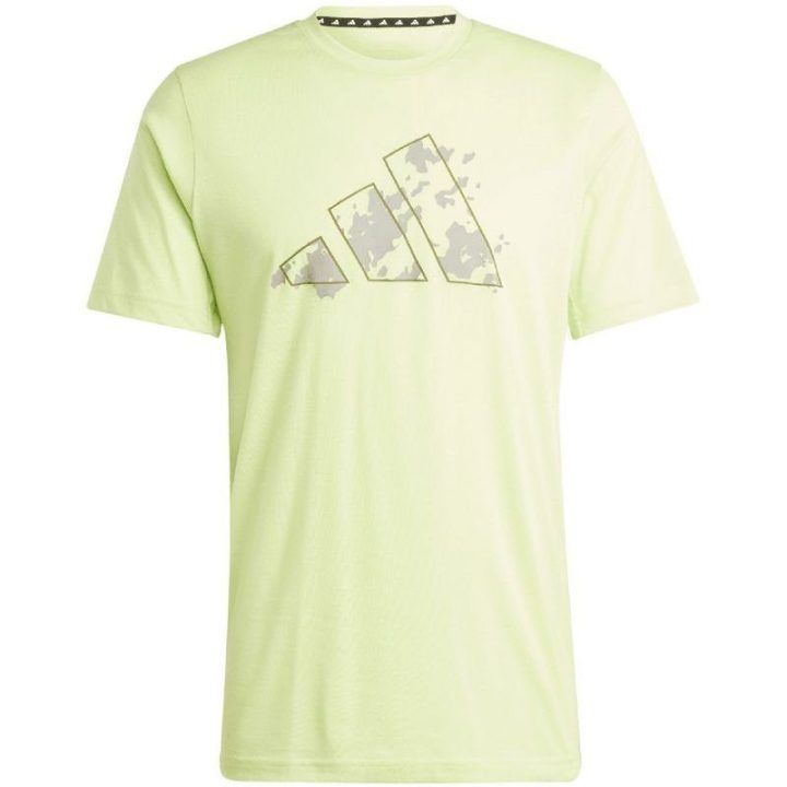 Vyriški marškinėliai su medvilne adidas Trail Essentials, žali