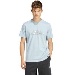 Vyriški medvilniniai marškinėliai adidas Illustrated Linear Graphic