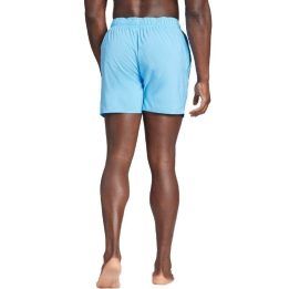 Vyriški trumpi maudymosi šortai adidas Solid CLX, žydri
