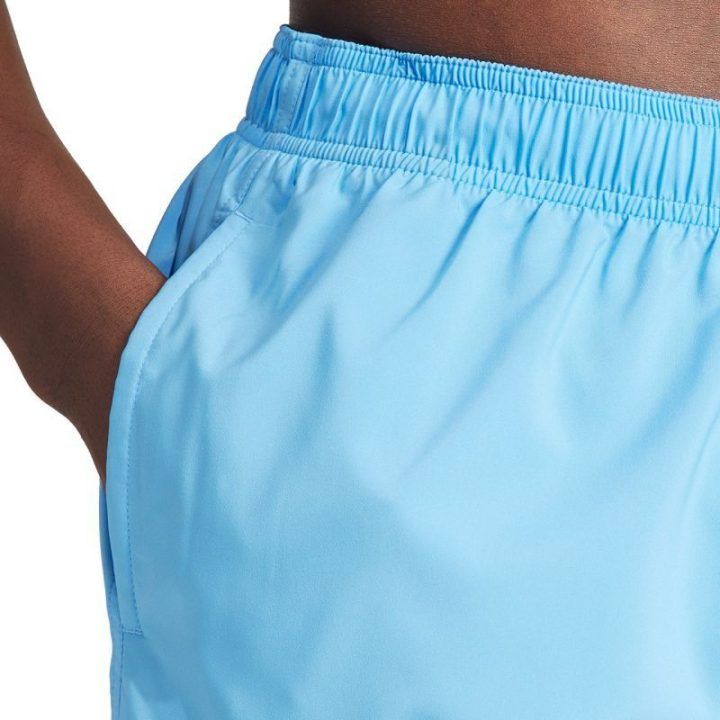 Vyriški trumpi maudymosi šortai adidas Solid CLX, žydri