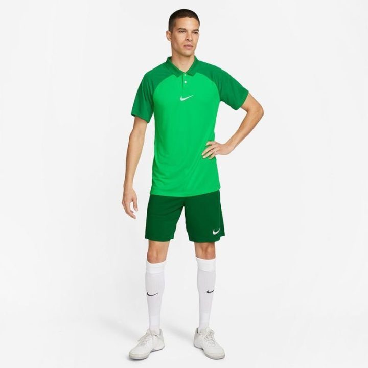 Vyriški polo marškinėliai laisvo kirpimo Nike Academy Pro, žali