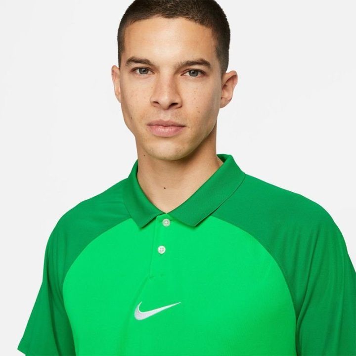 Vyriški polo marškinėliai laisvo kirpimo Nike Academy Pro, žali