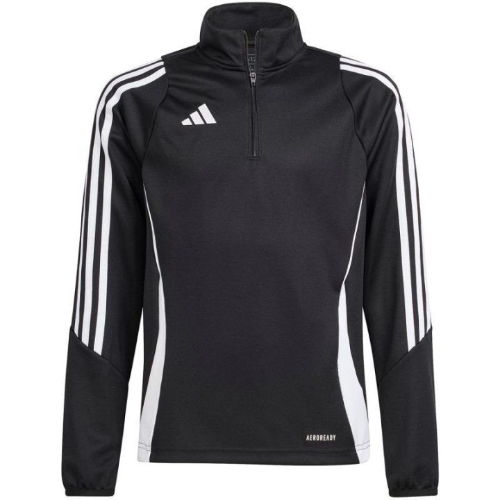 Vaikiškas futbolo džemperis adidas Tiro 24 Training, juodas