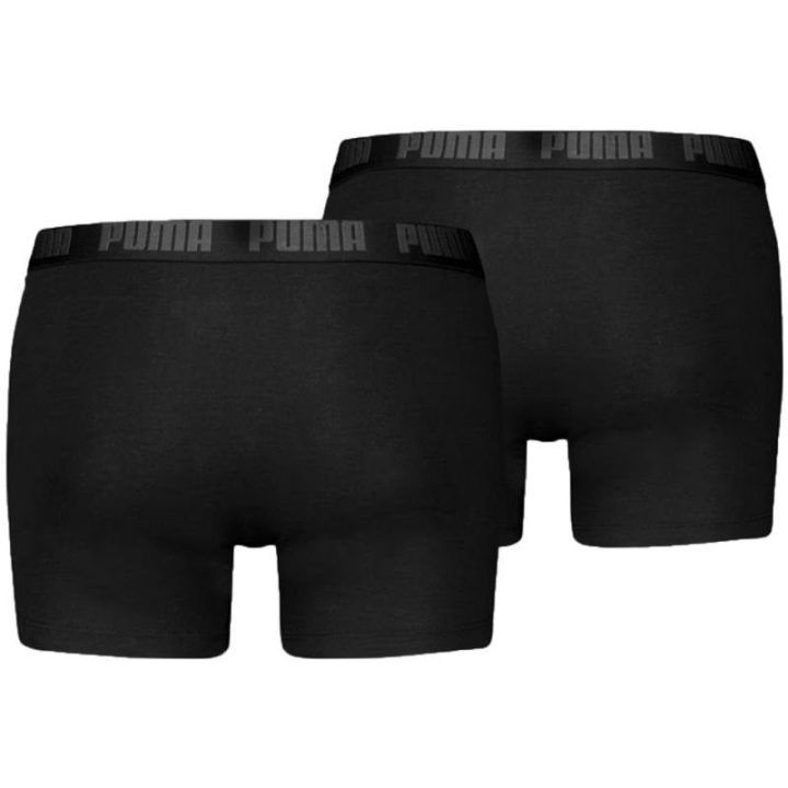 Vyriškų bokserkelnaičių rinkinys Puma Everyday Basic, 2 poros, juodos