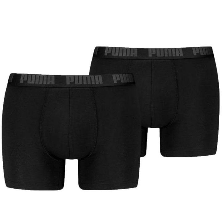 Vyriškų bokserkelnaičių rinkinys Puma Everyday Basic, 2 poros, juodos