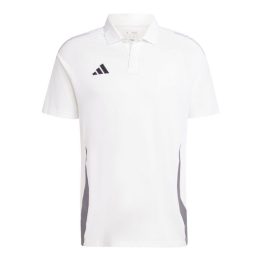 Vyriški polo marškinėliai su medvilne adidas Tiro 24 Competition, balti