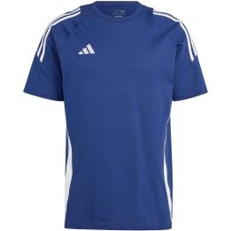 Vyriški medvilniniai marškinėliai adidas Tiro 24, mėlyni
