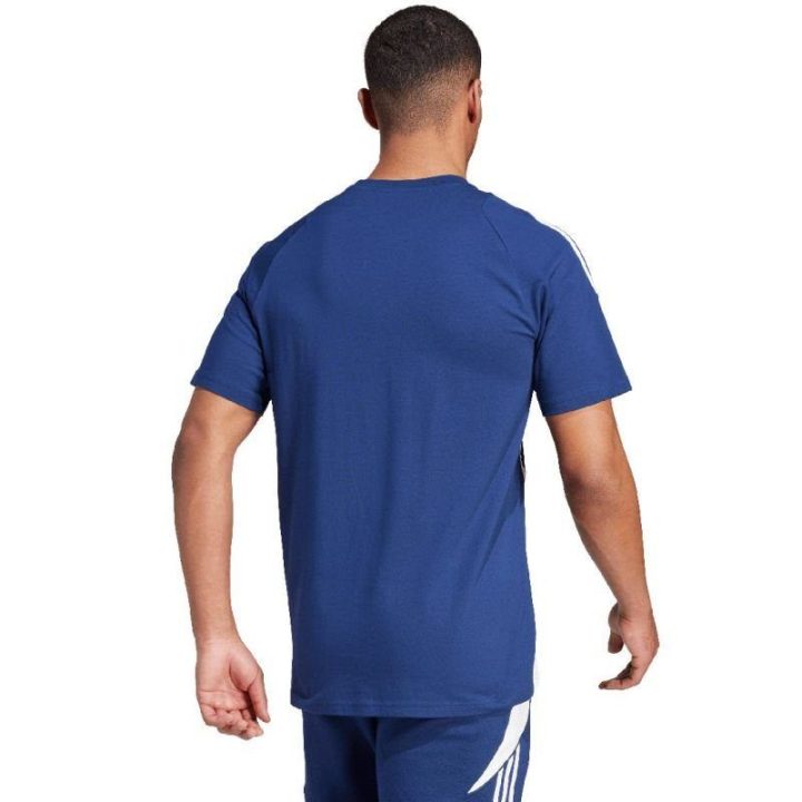 Vyriški medvilniniai marškinėliai adidas Tiro 24, mėlyni