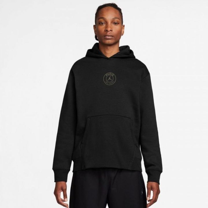 Vyriškas džemperis su gobtuvu Nike Jordan PSG, juodas